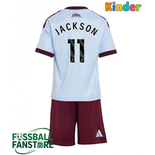 Aston Villa Nicolas Jackson #11 Replik 3rd trikot Kinder 2026-27 Kurzarm (+ Kurze Hosen)